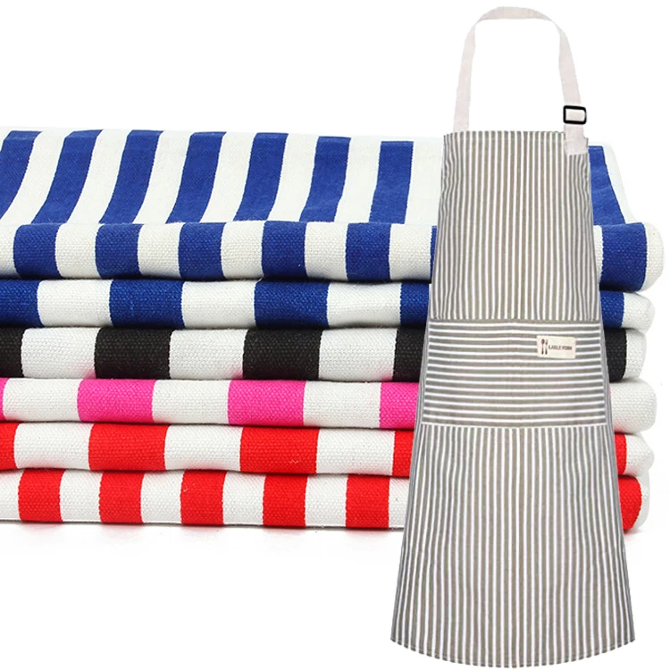
hot sales Customized Factory supply printing cotton canvas fabric for apron home textile 