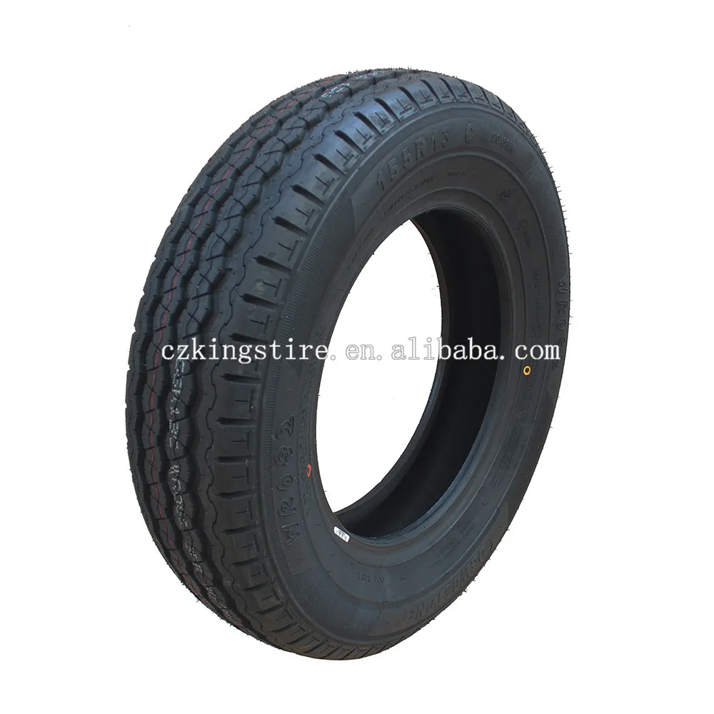 hot sale 155R13C  tire with galvanised steel wheel