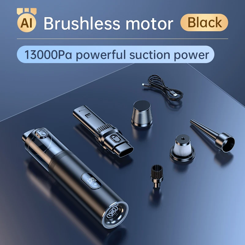 Powerful electric cordless air duster 2 in 1 Air Blower & Vacuum Cleaner Portable Compressed Air Duster 13000PA vacuum cleaner