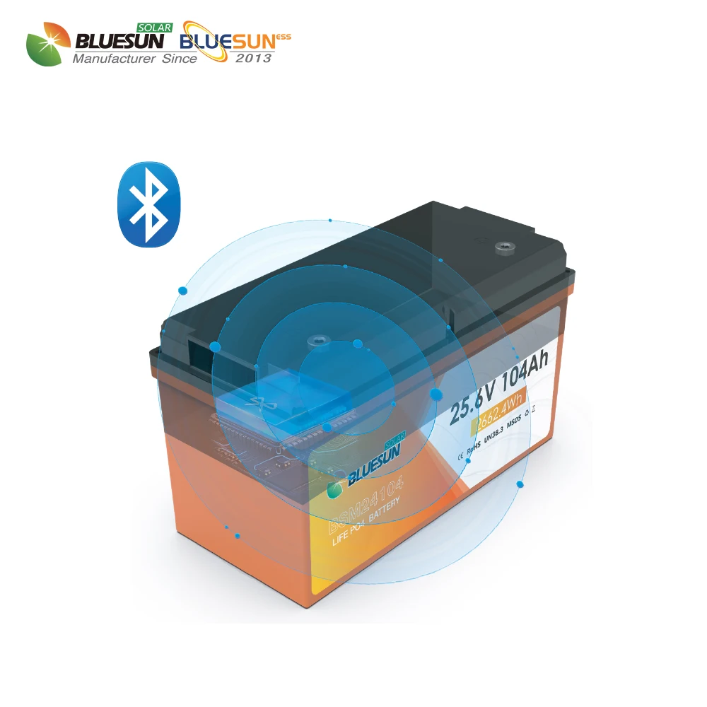 Bluesun Good Price 24V 100AH 200Ah Solar Lithium Iron Phosphate Battery for House Energy Storage