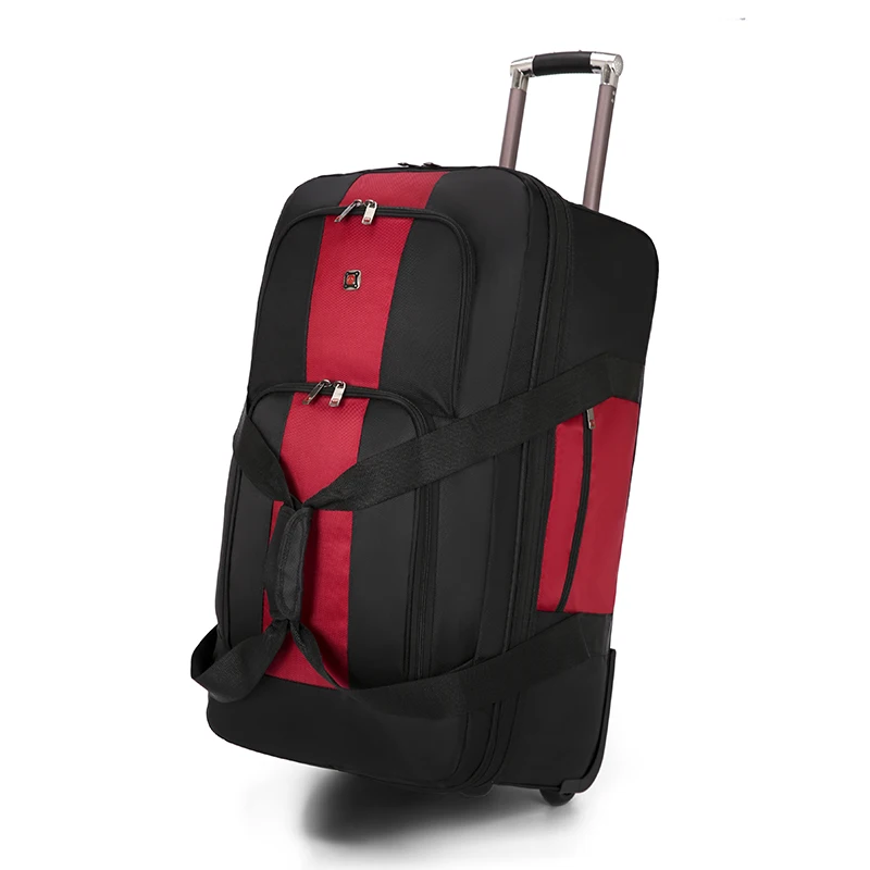 SW Hot Sale Expandable foldable large capacity luggage on wheels duffel trolley bag set travel trolley Hand Tote Consignment bag