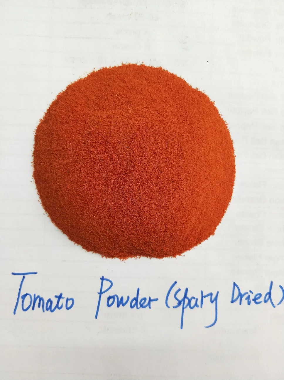 SD Dehydrated Tomato Powder Excellent Quality Best-selling