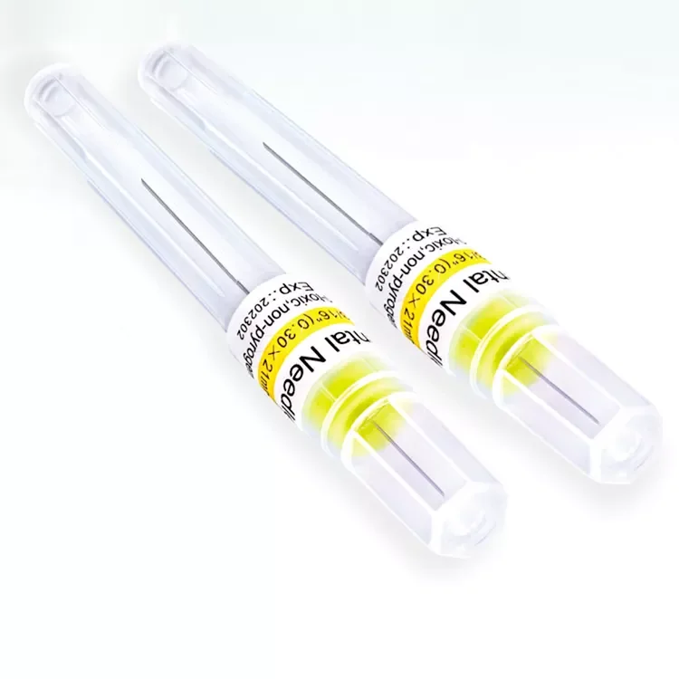 Wholesale Dental Needle 27g/32mm 27g 35mm 30G Sterile Disposable 18g needle Dental Irrigation Needle