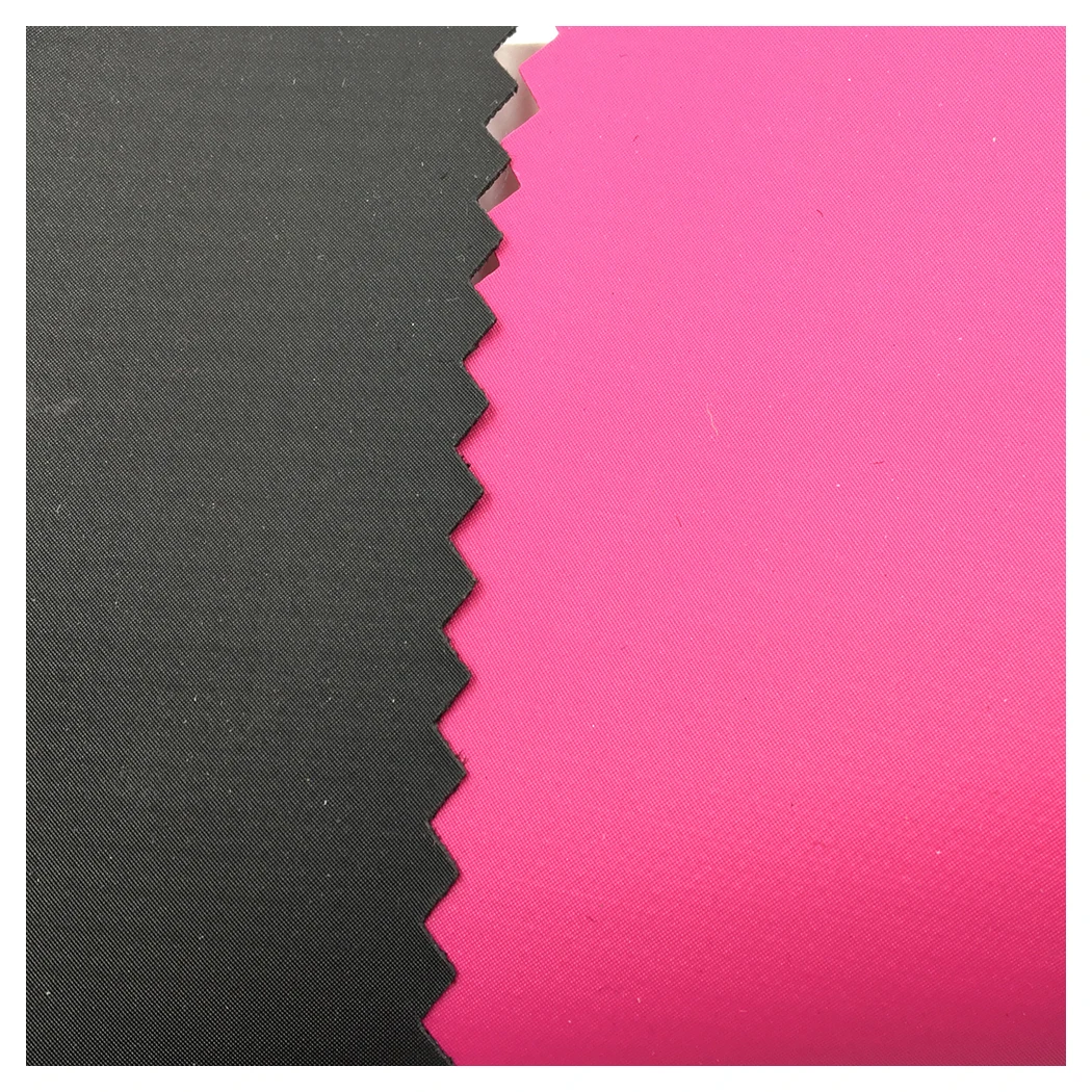waterproof 210D  ripstop nylon fabric with pvc laminated