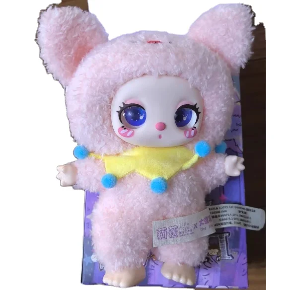 Liila Lucky Cat V2 Hot selling high-quality products Mystery Box Gift Plush Vinyl Cute Doll Blind Box Trendy Play Pendant Toy