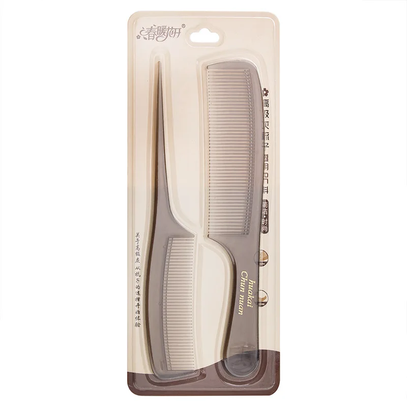 
China factory cheap beard comb with logo and hot wide tooth comb set 