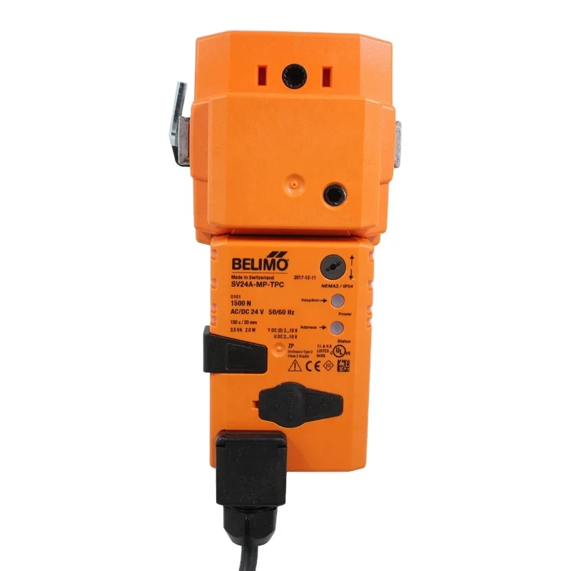Belimo оригинальный SV24A-MP-TPC 1500NM AC DC24V коммуникативный шаровой клапан для 2-ходовой 3-ходовой системы управления IP54