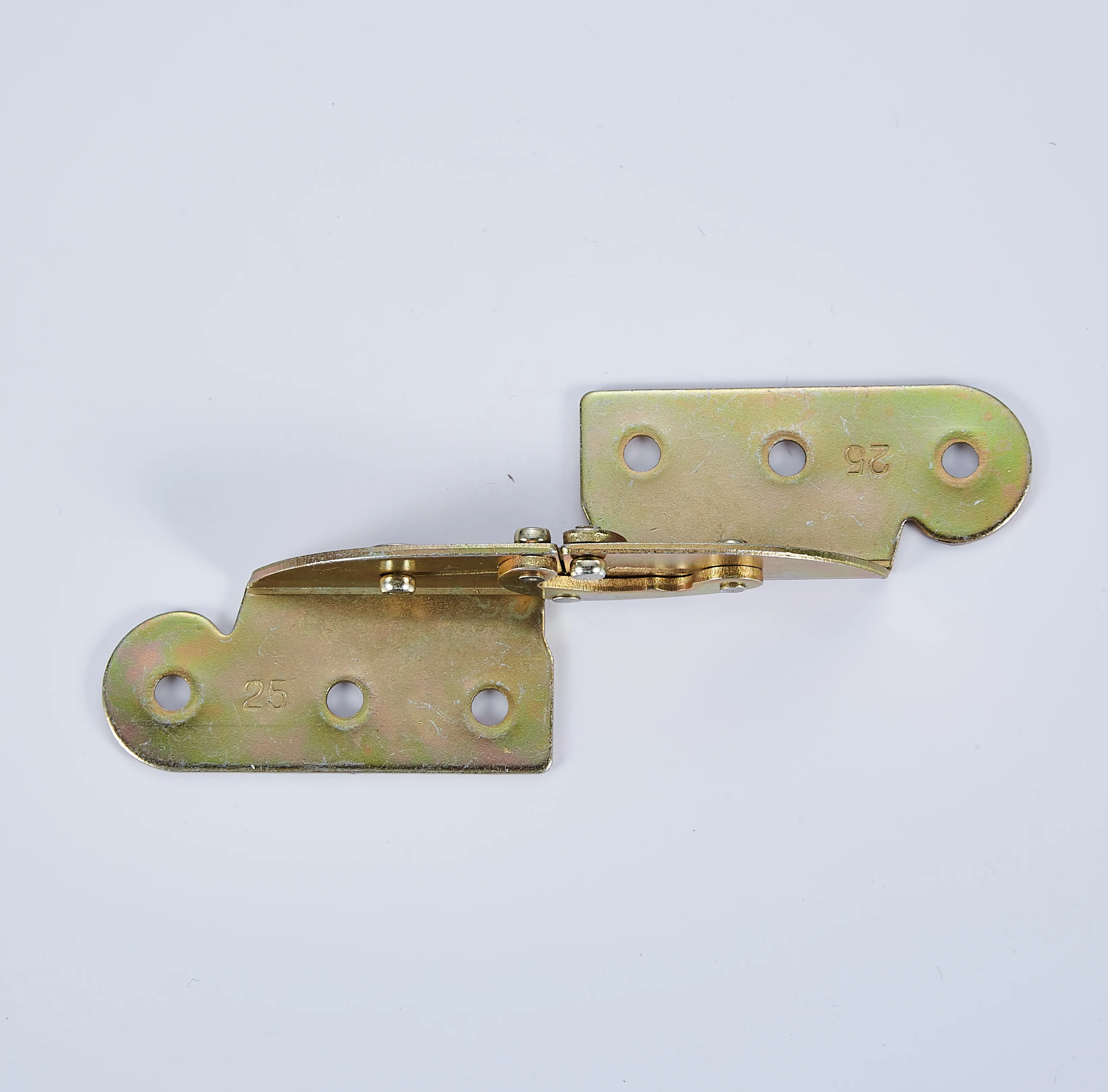 Concealed Table Leaf Furniture Hinges Folding Cabinet Heavy Duty 180 Degree Desk