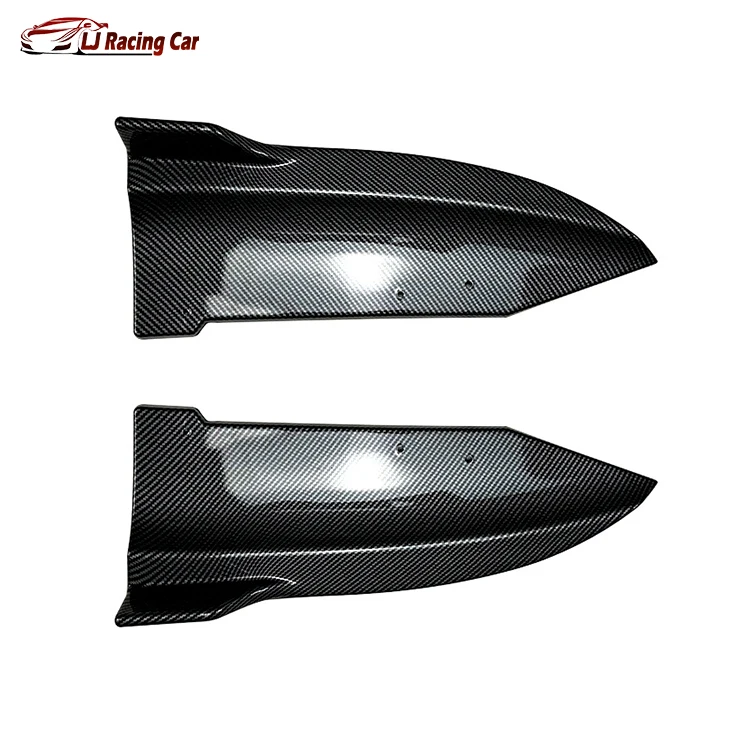 Car Rear Wrap Angle Diffuser Splitter Canard M Sport Side Aprons  Spoiler Rear Bumper Lip Protection For BMW X6 G06 2019-2022