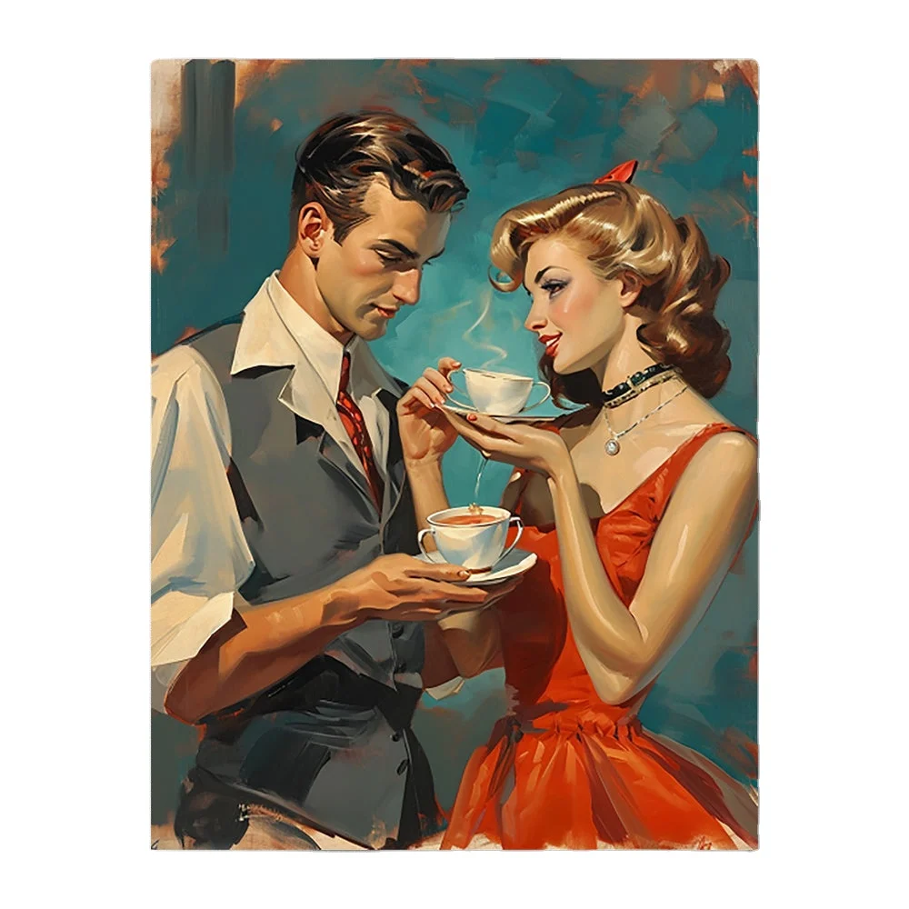 G-006 Moment Of Love Custom Home Decor Canvas Wall Art Painting DIY Full Square Drill 5D Diamond Painting Kit for Adult