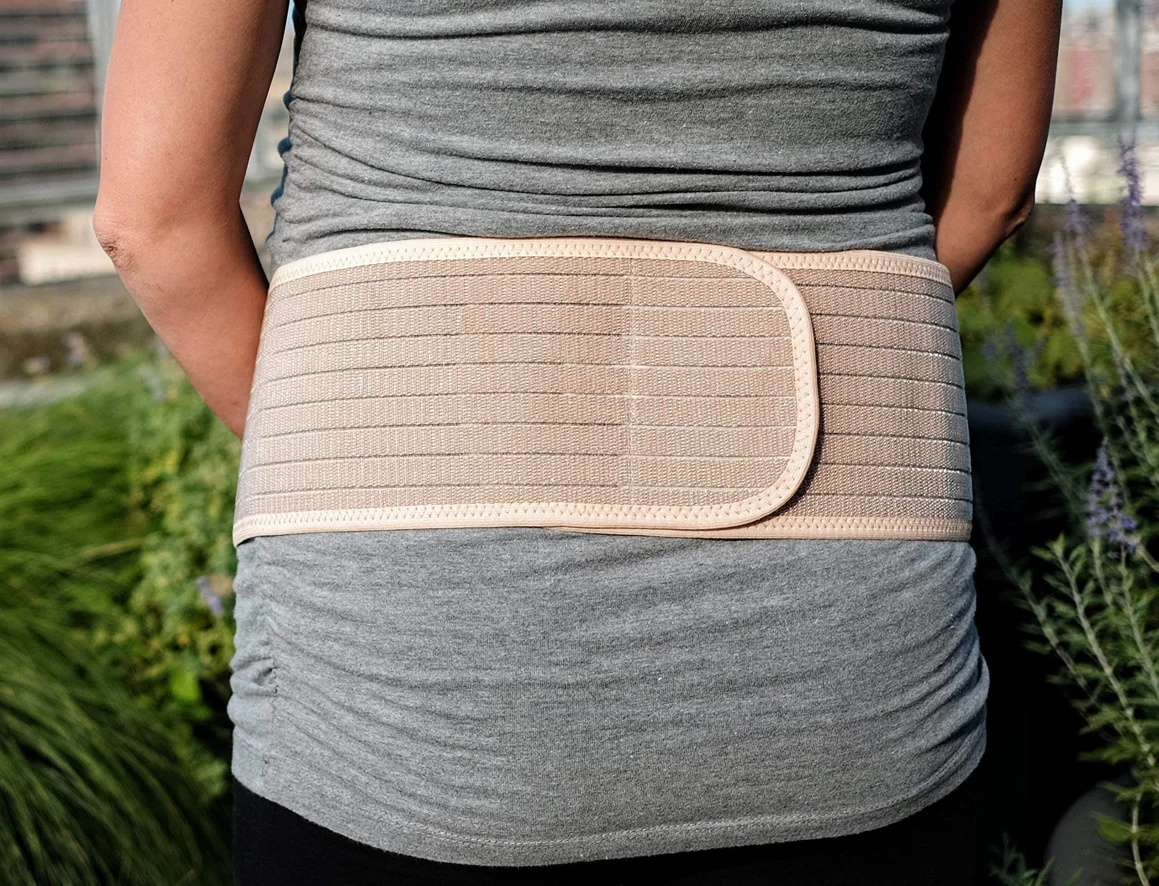 Регулируемый пояс для живота Attme свободного размера для беременных для облегчения боли в спине и поддержки живота