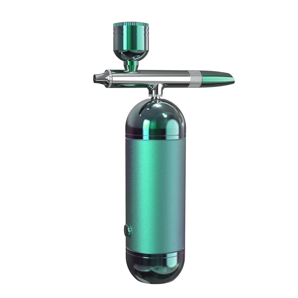 portable airbrush mini spray gun paint improve the absorption of nutrients and cool the skin  dry dehydrated rough dull airbrush