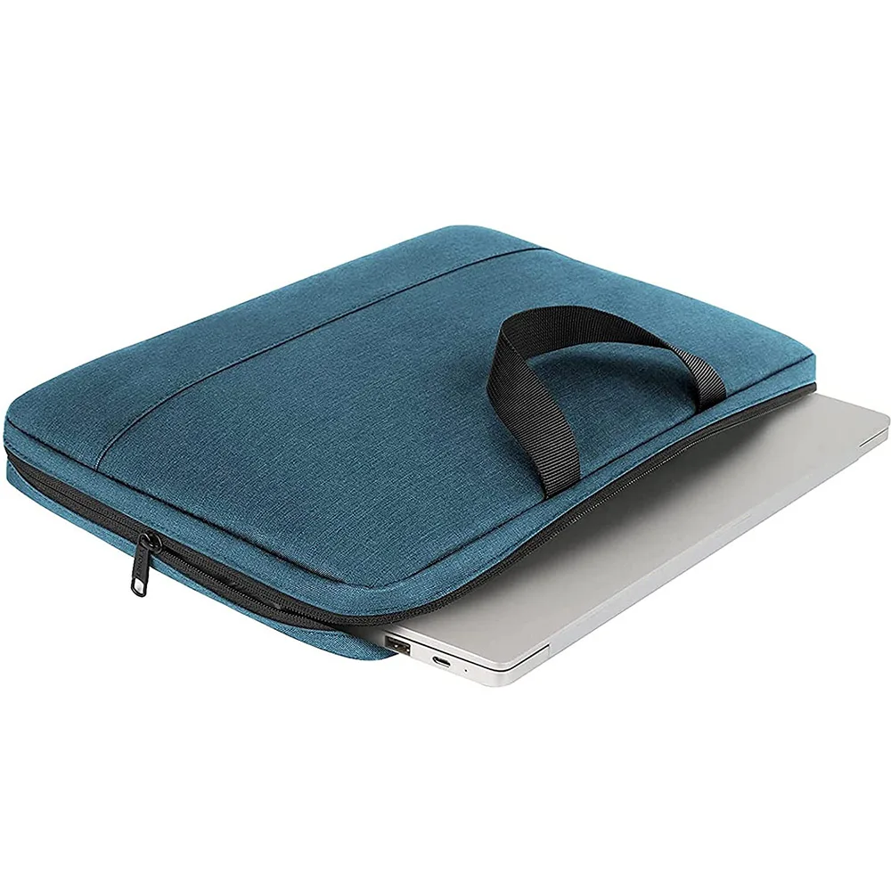15.6 inch Laptop Sleeve Bag TSA Briefcase Water Resistant Polyester Material Business Organizer Carrying Laptop Bag
