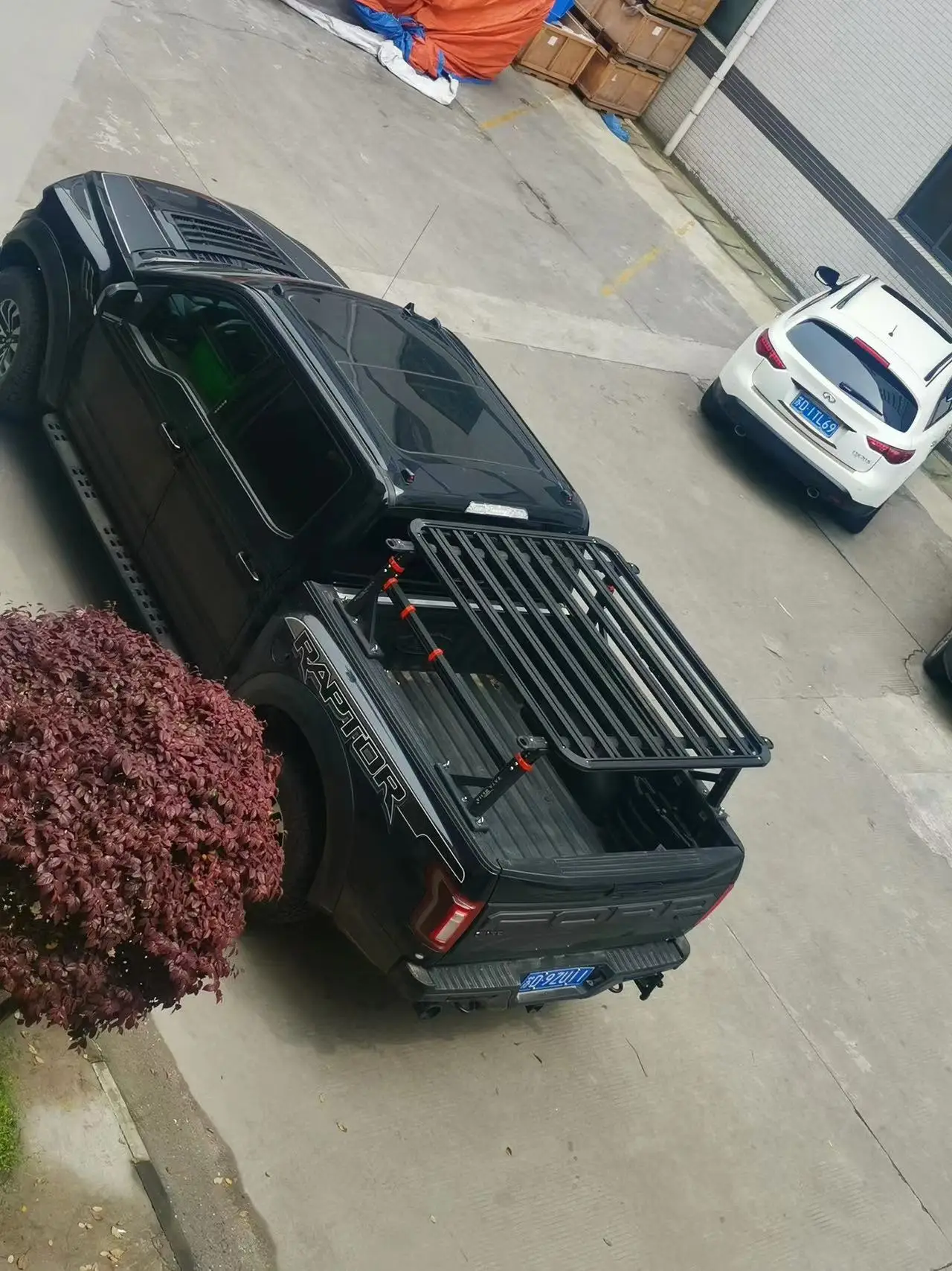 Universal Truck Bed Rack Ladder Roller Bed Racks Roll Bar PICK-UP Truck Parts for Ranger Hilux