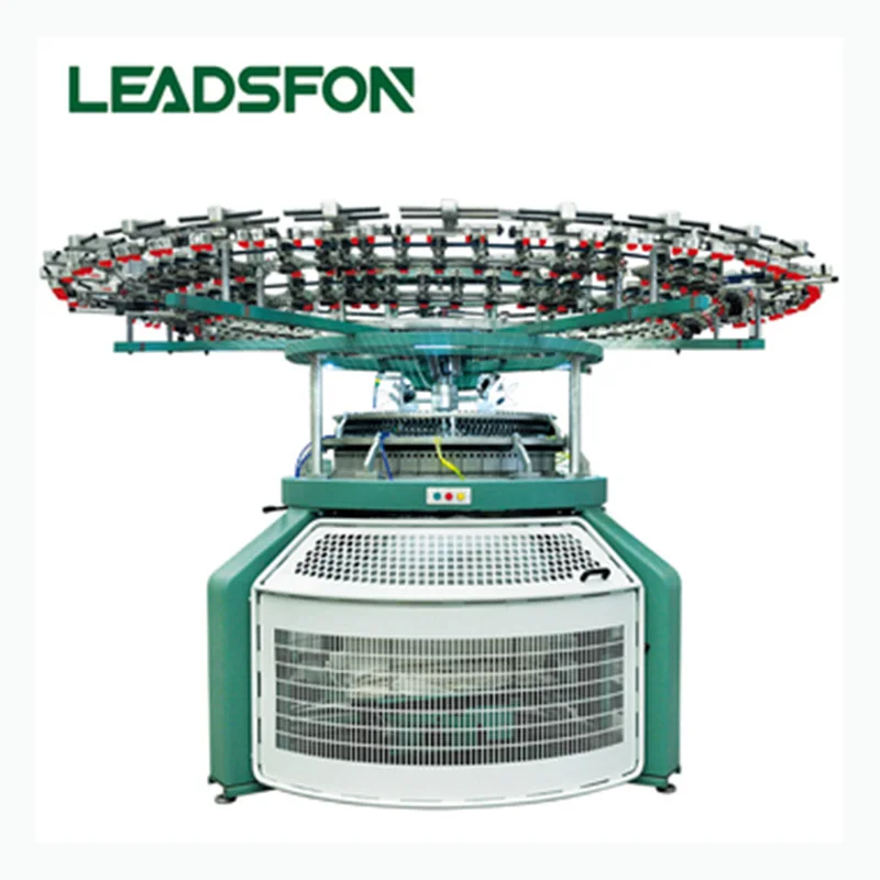 Leadsfon recruit regional agent Open Width  Single Jersey Circular Knitting Machine
