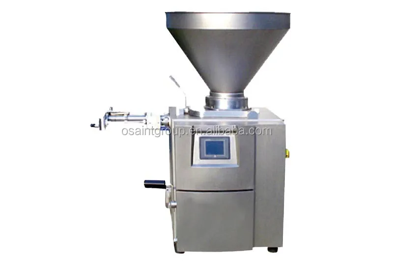 Sausage production line cutter/ filler and tying machine for making bologna/hot dog