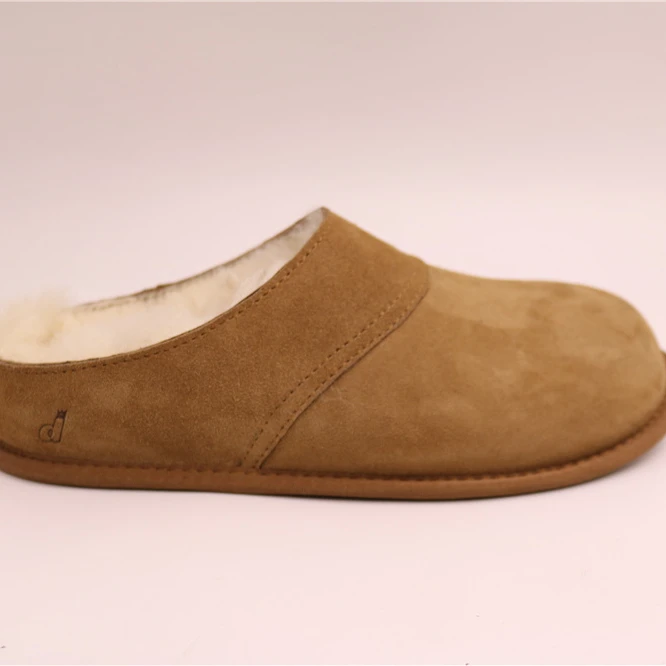 
Winter Real Wool Cute indoor winter heel slippers shoes slippers shoes outdoor women 