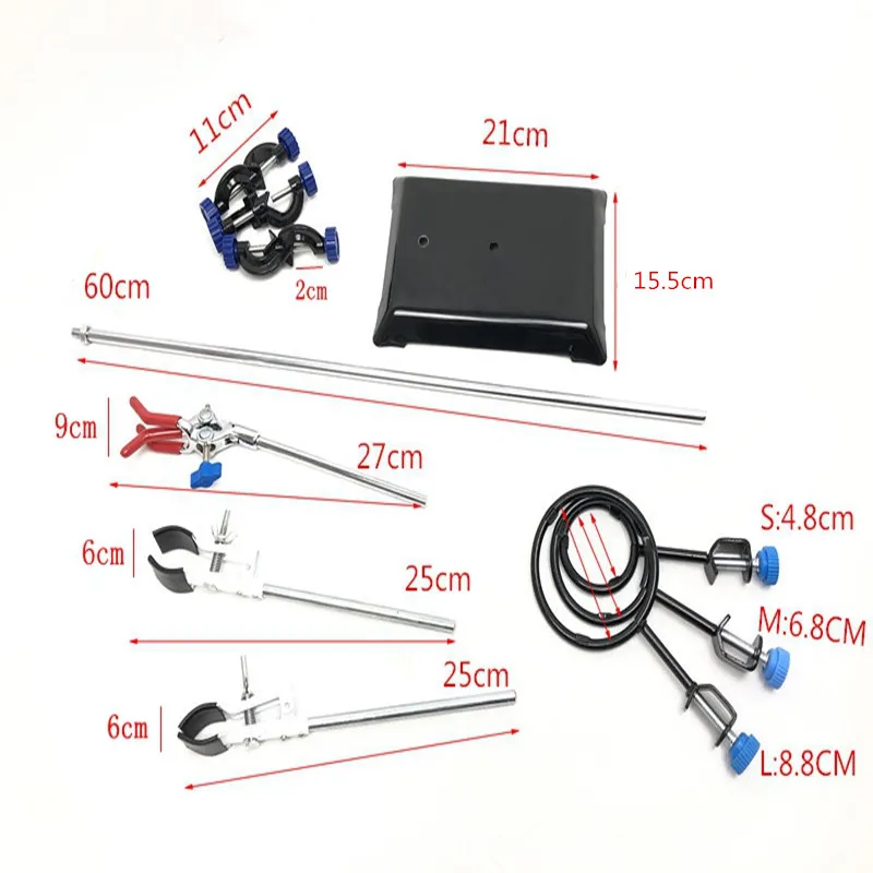 Baize Factory Laboratory Support Retort Stand Iron Ring Stand