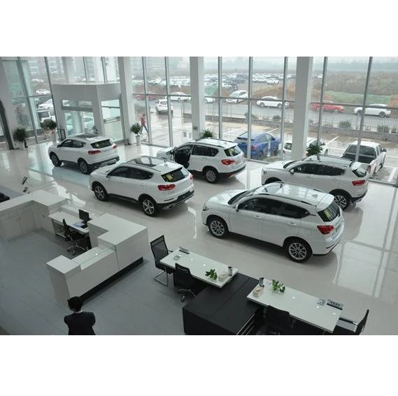 prefabricated hall steel car showroom