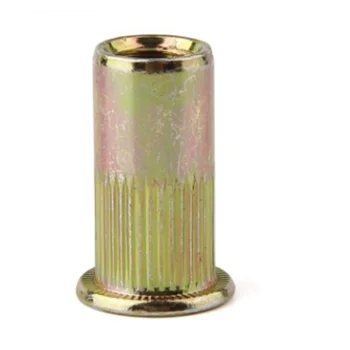 Заклепочная гайка с желтым цинковым покрытием от производителя