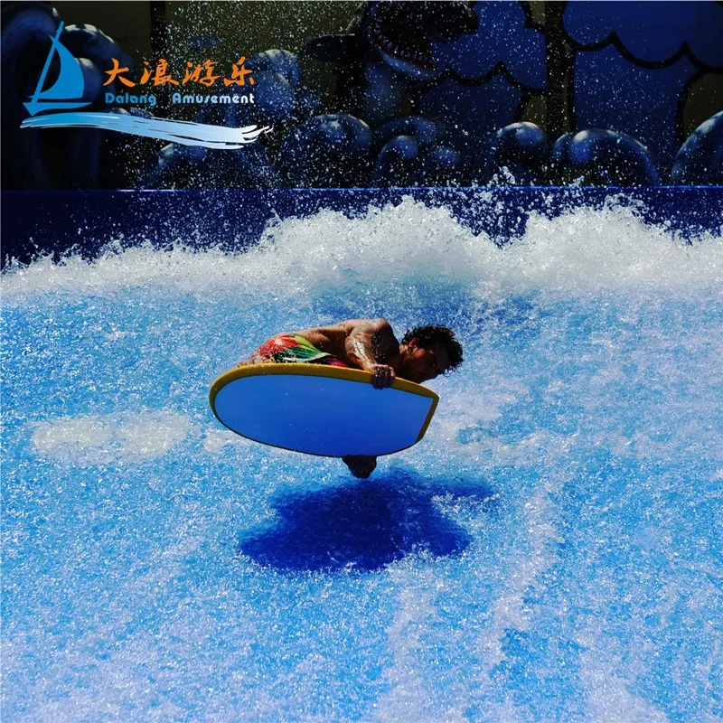Fun soft indoor playground equipment flow surf skate  artificial waves surfing
