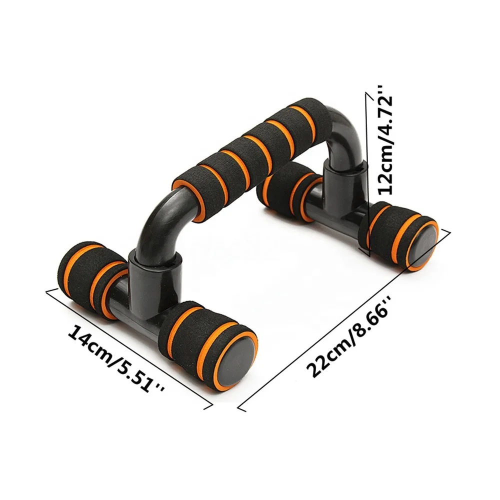 
portable foam handle grips training fitness stand push up bar 