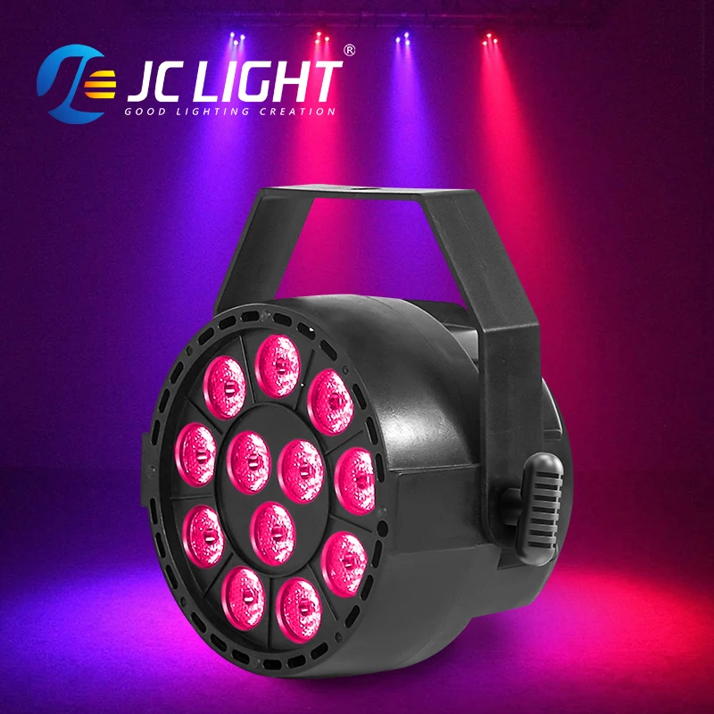 Jc Mini Par Lights 12 Leds Par Stage Effect Light Dmx 512 Sound Activated Rgbw Led Par Can Stage Lights