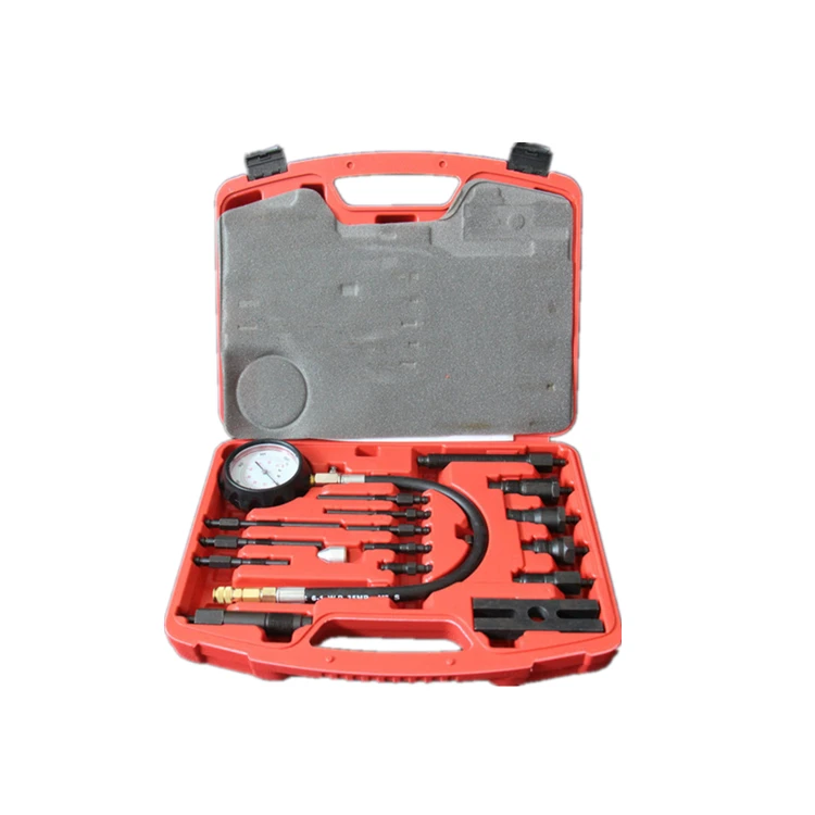 
High quality Compression Cylinder Pressure Tester Gauge Kit For Diesel Truck 