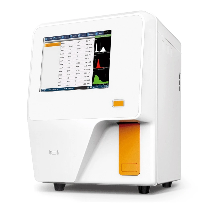 
China Import Buy Price Fully Auto Cbc Hematology Analyzer Machine 