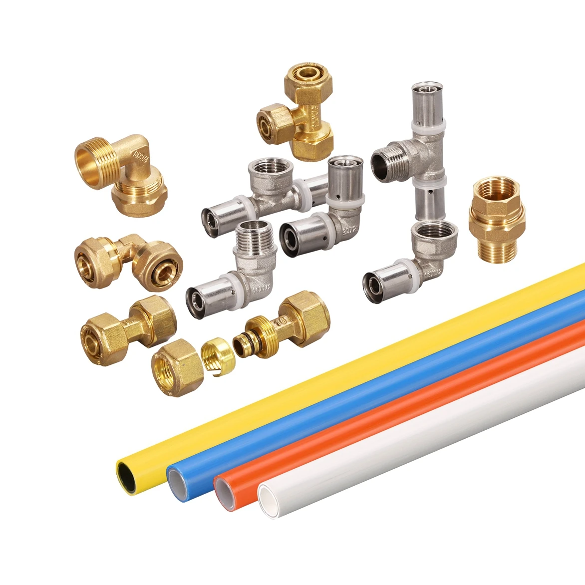 plumbing material brass pipe fitting connection plumbing brass adaptor fitting