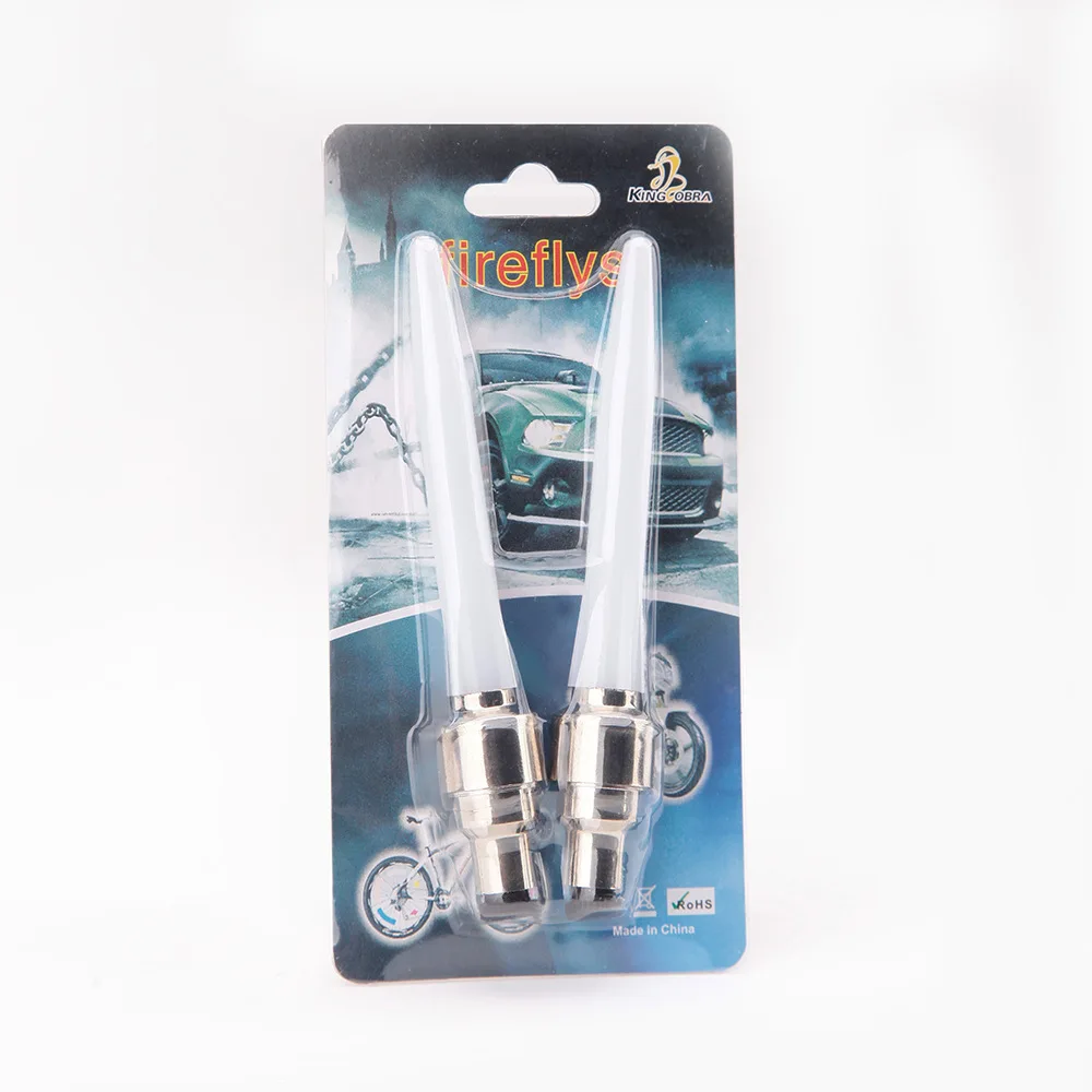 Hot sell Bicycle Accessories Led Plastic Motorcycle Wheel Light Tire Valve Stem Firefly Wheel Spoke Light For Bike