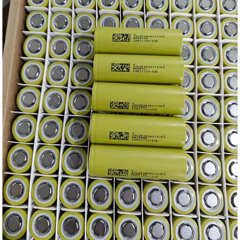 Ebike Battery Pack 3.7V Rechargeable Lithium ion Battery  40P 45E 50E INR 21700 5000mah 3C 15A Dmegc Battery 21700