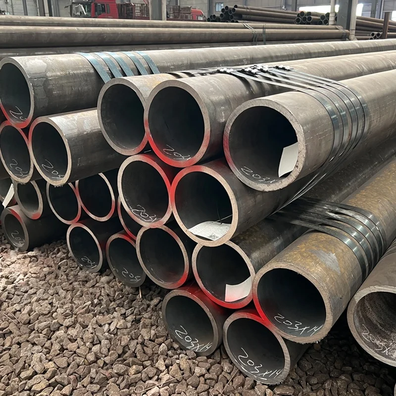 Astm A106 A53 Q235 Q355 Oil Water And Gas Carbon Seamless Steel Pipe