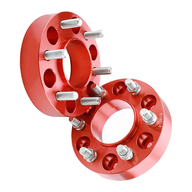 Wholesaler supplier Custom 2 inch 6061-T6 Aluminum Alloy Hubcentric Adapter Studs Forged Wheel Spacers