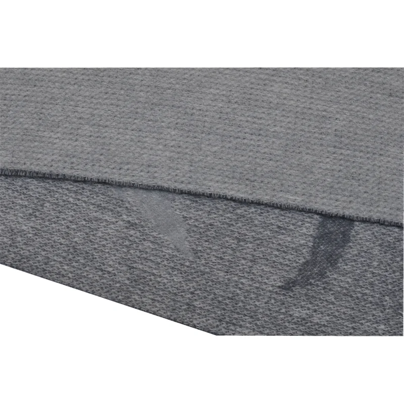 BLUE PHOENIX nordic blanket 100% wool charcoal feather jacquard cozy luxury sofa nap mora spain