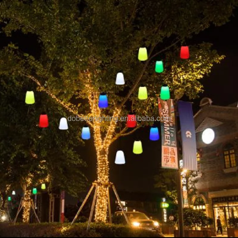 LED Interaction Christmas /Wedding/Tree /Ceiling Decoration Blow Ball Light with Music Forest Breathing Light