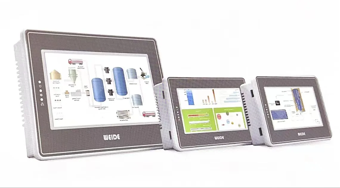 WEIDE WD070 7inch human machine interface touch screen for cnc machine hmi touch screen