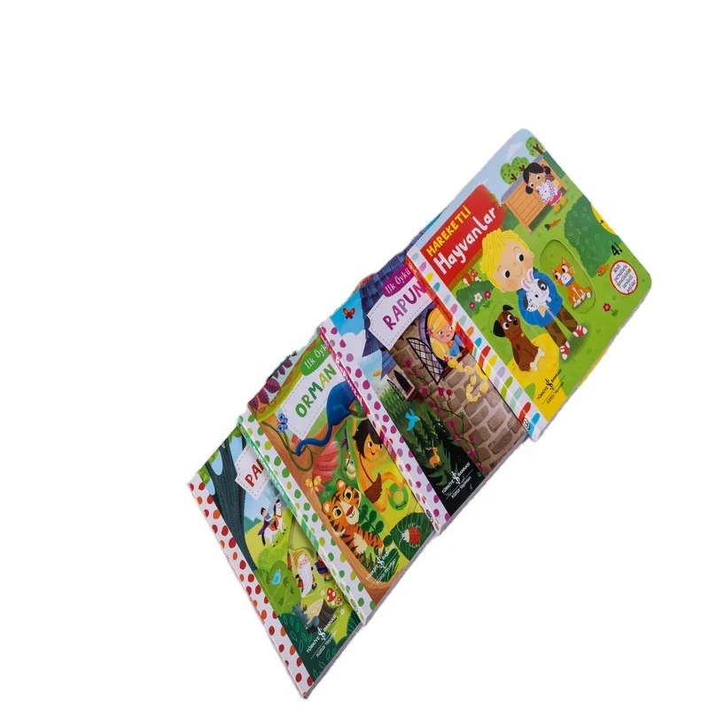 Picture Comic Book Custom Coloring Professional Kids Child Cardboard Books Printing Service Drawing Manga Children Books