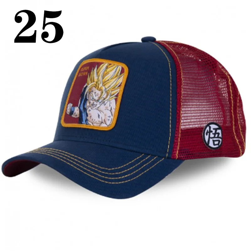 New Brand DRAGON BALL animation All Styles Snapback Cotton Baseball Cap Men Women Hip Hop Dad Mesh Hat Trucker Hat