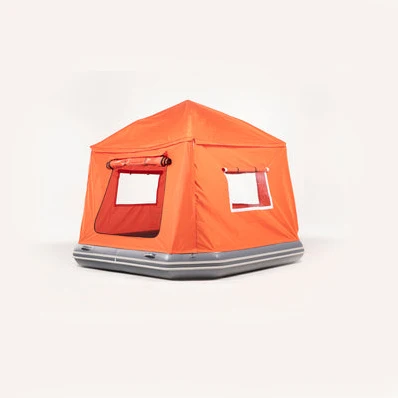 Inflatable PVC Water Tent Floating Raft Boat Tent Water Shoal beach outdoor camp Fishing Camping Custom Inflatable Platform Tent