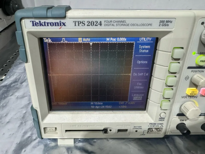 Used Tektronix TPS2024 4 CH Digital Storage Oscilloscope