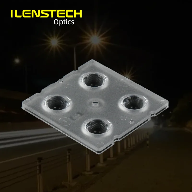 5050 secondary optics 2x2 led lens for sport lighting