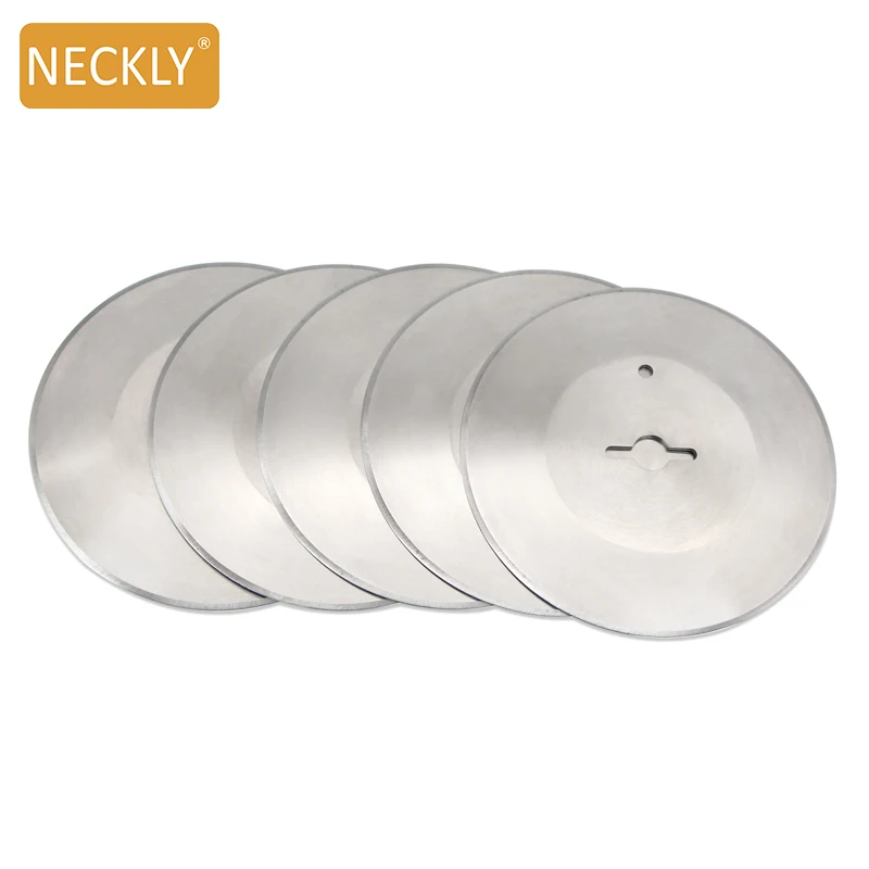 Replaceable Meat Processing Blade 100mm Kebab Blade Olfa Round Blade Food Processor 420J2 Cutting Knife