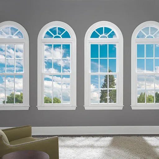 Manufacturer Good Price Solid Wooden Window Double-Hung Windows Double Wall Hung Aluminum Window