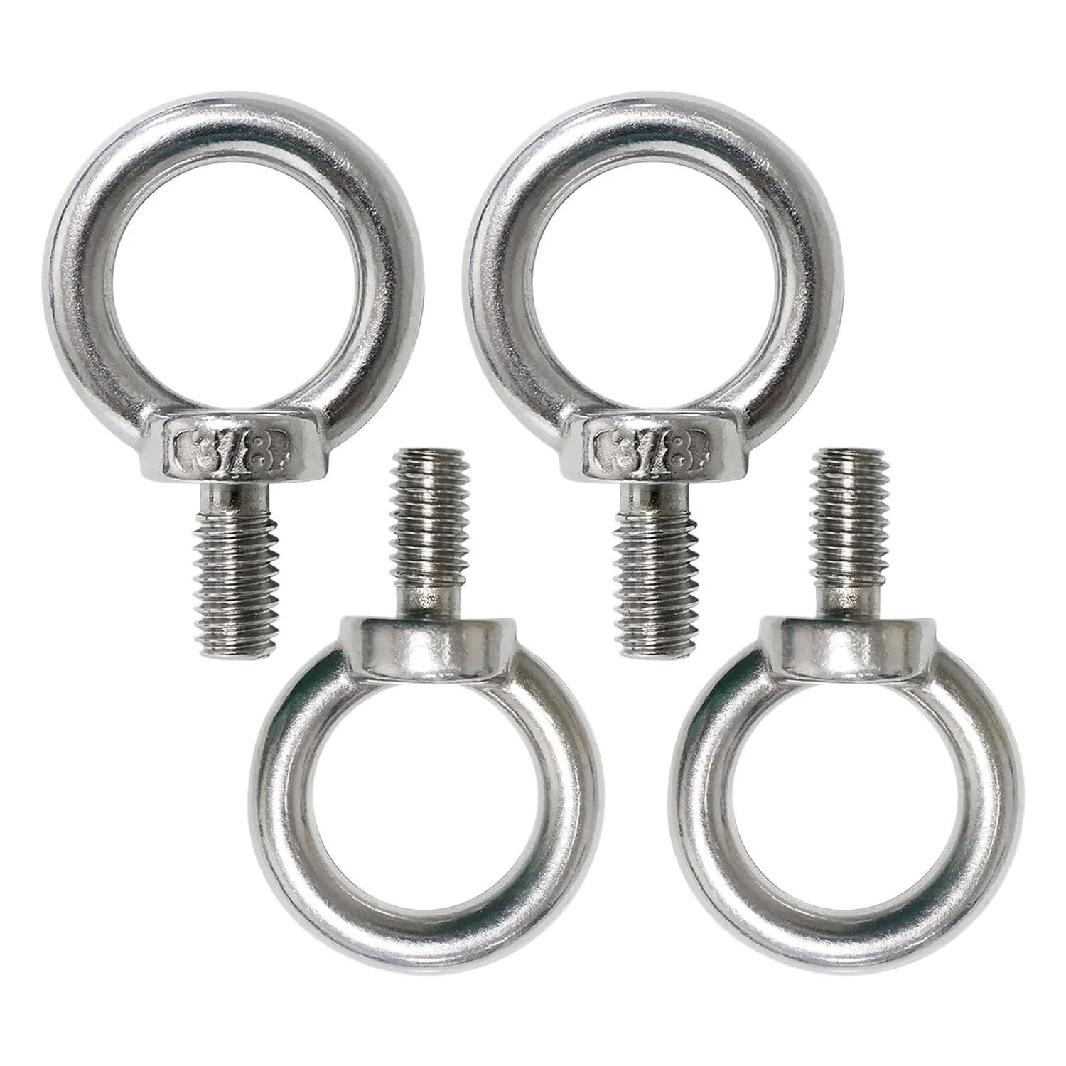 DIN580/BS4278/JIS1186 Carbon Steel HDG Lifting Eyebolts Eye Bolt Stainless Steel 316 Eye Bolt M12 Ss304