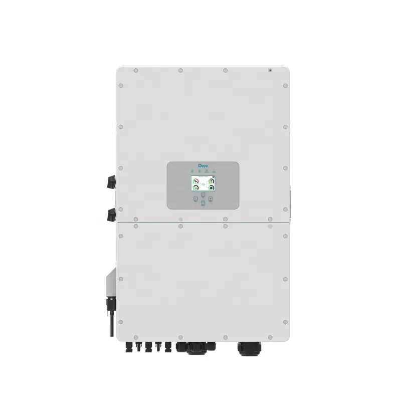 Deye Europe Warehouse 30kw 50kw High Voltage Pv Inverter Sun- 25/30/40/50K-SG01HP3-EU-BM4 Three Phase Hybrid Solar Inverter