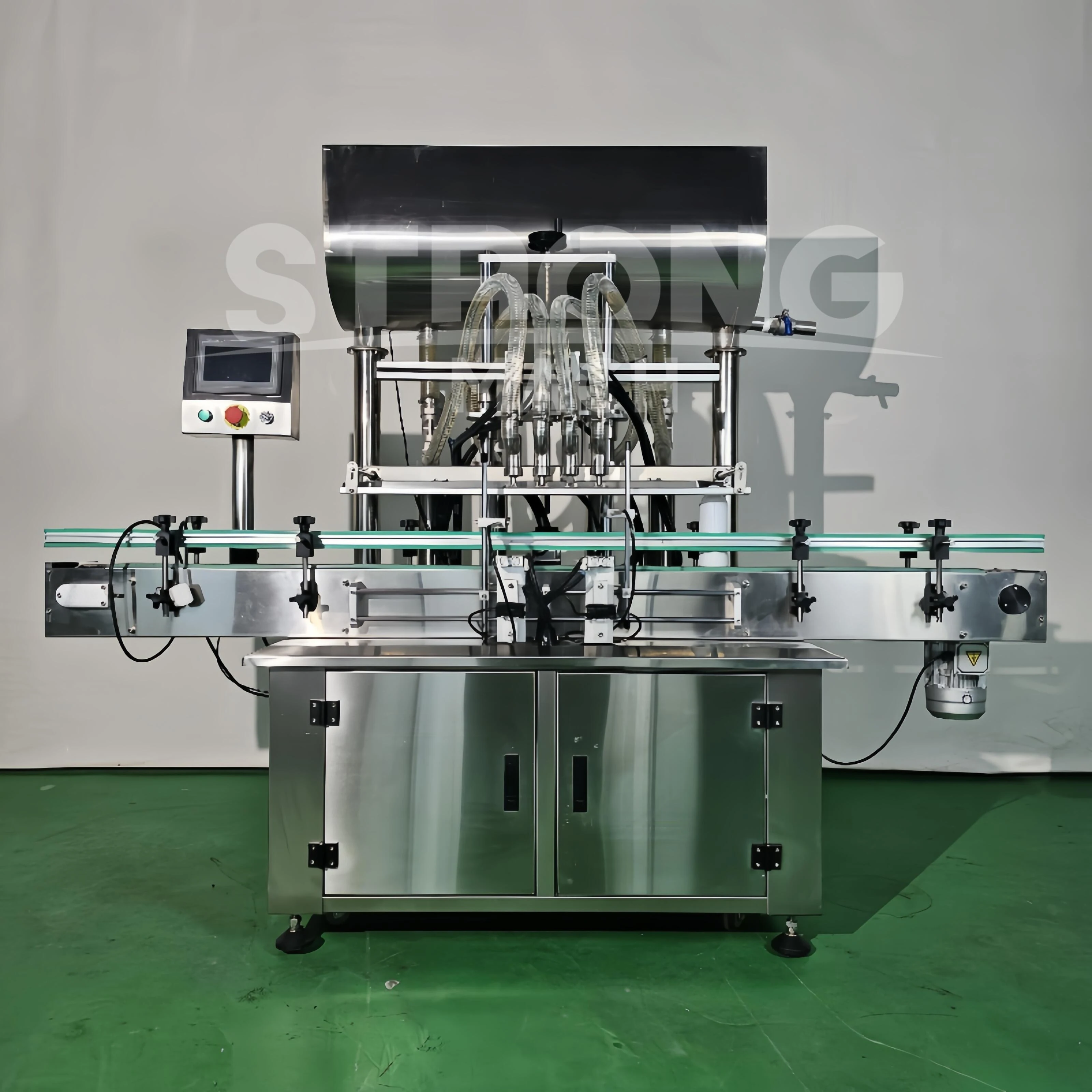 5-5000ml 2/4/6/8/10 Head Paste Honey Sauce Cosmetic Cream Alcohol Shampoo Oil Servo Filling Machine