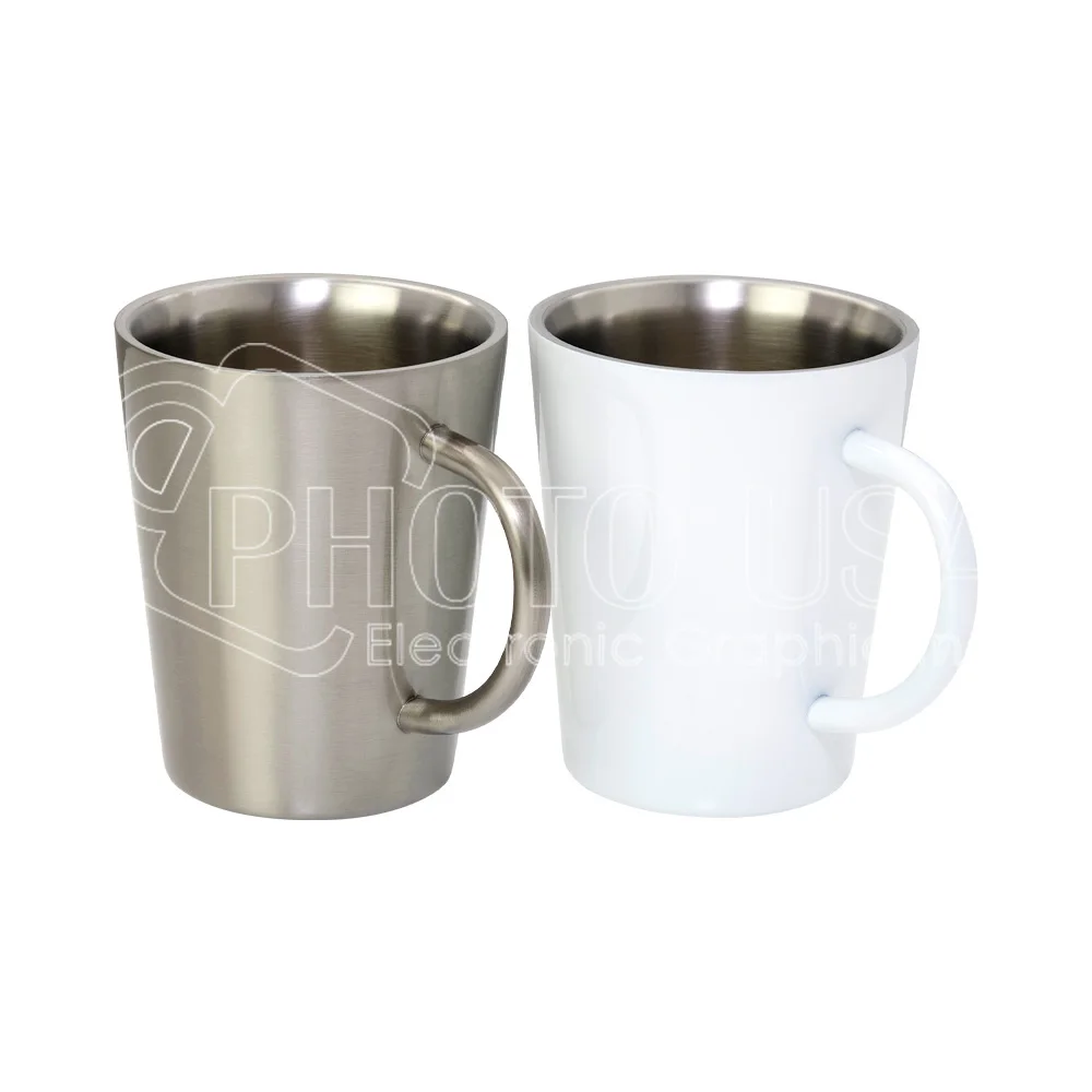 10 oz./300 ml Sublimation Blank Double-Wall Insulated Stainless Steel Mug
