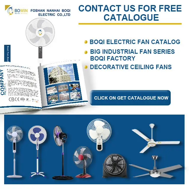 BOQI OEM Cheap 18 inch Standing fan Electric 16 inch Stand Fan