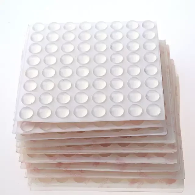 Silicone Cutting Cylindrical Moulding Clear Rubber Pad Silicone Rubber